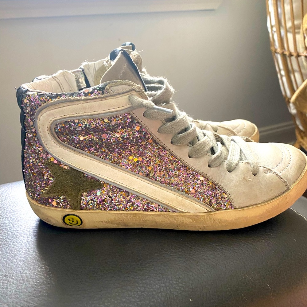 Golden goose girls slides sneakers. Authentic